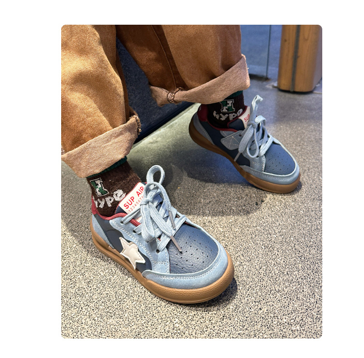 Kinderbrett 2024 Herbstmode Star Baby Mädchen Casual Weiche Sohle Anti Slip Jungen Sportschuhe_voghion.com