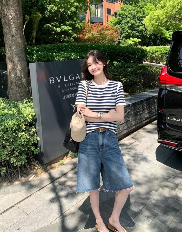 Zhengqite Clothing/2026 Summer Striped Knitwear