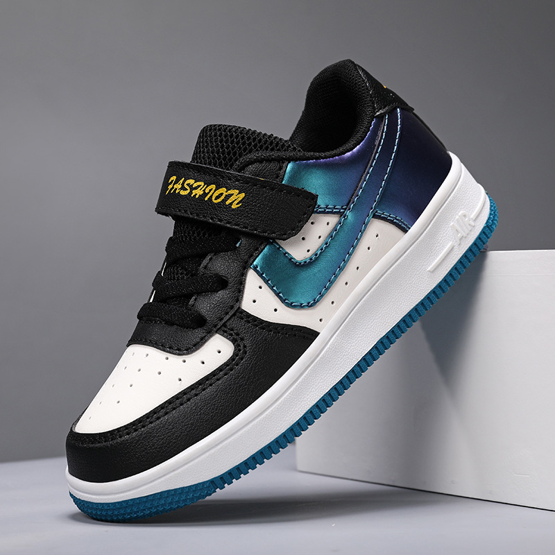 Comercio exterior para niñas zapatillas deportivas blancas zapatos para niños zapatos blancos para niños zapatos para niños 2024 primavera y otoño nuevos estudiantes