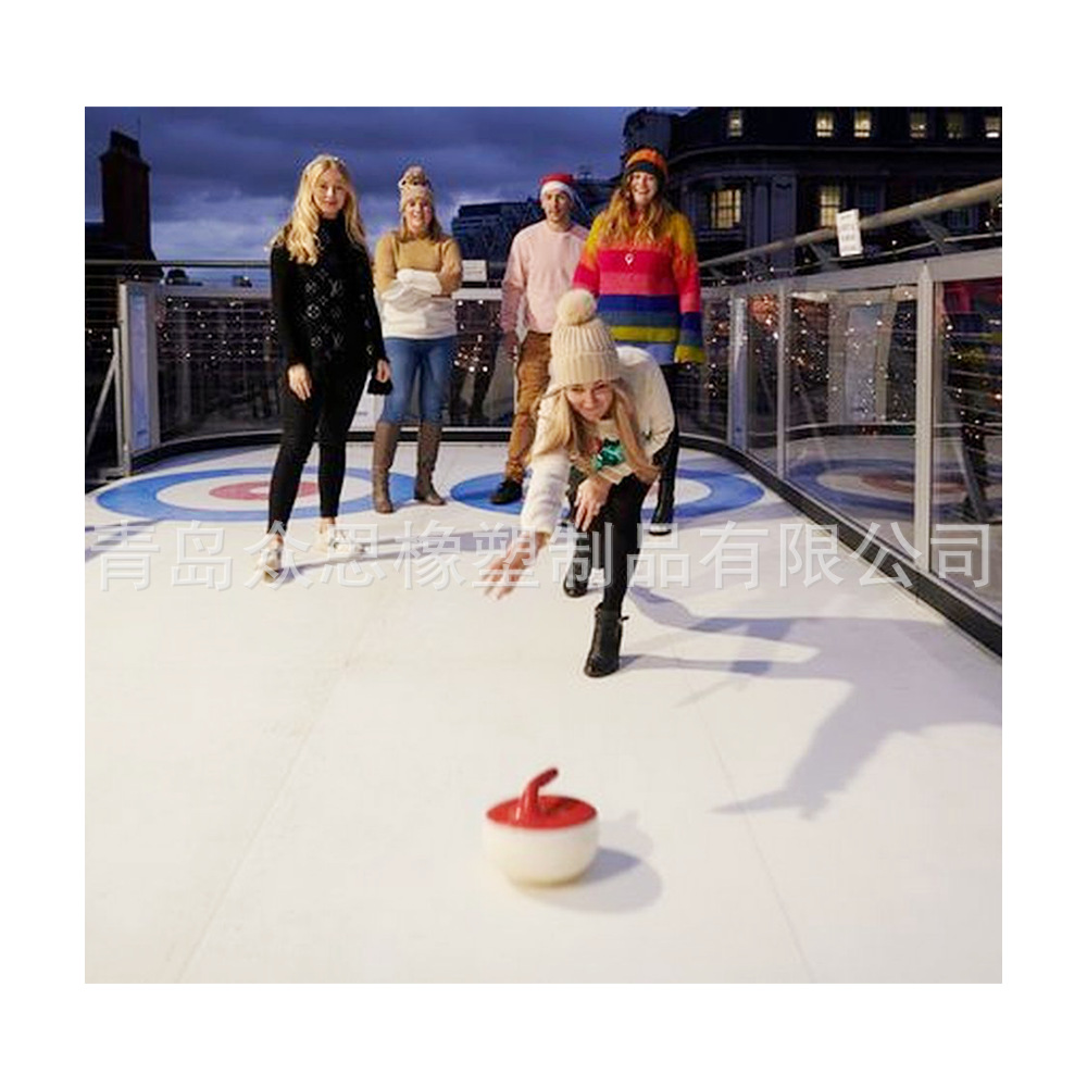 高分子塑料溜冰板 四季室内外娱乐场旱冰溜冰场仿真地板