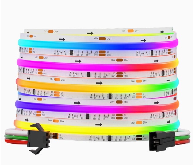 3mm幅cobライトストリップ5mm5V超狭低電圧12V自己粘着ソフトライトストリップ埋め込み超狭cobライトストリップledライトストリップ|undefined