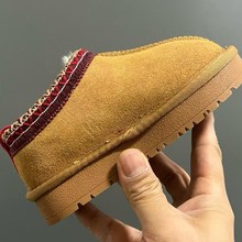 U7622 U家民族风儿童低帮雪地靴