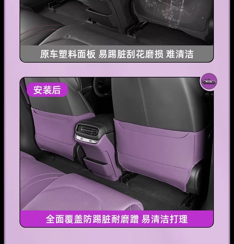 Suitable for the New Generation Xiaomi Su7 Anti-Kick Pad, Rear Seat Backrest Pad, Refrigerator Protection, and Wear-Resistant Accessories