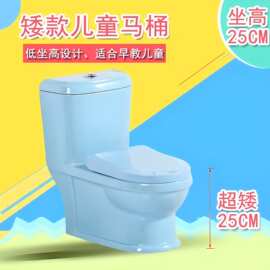 幼儿园儿童陶瓷彩色马桶小孩小号坐便器宝宝早教专用小坐厕大便池
