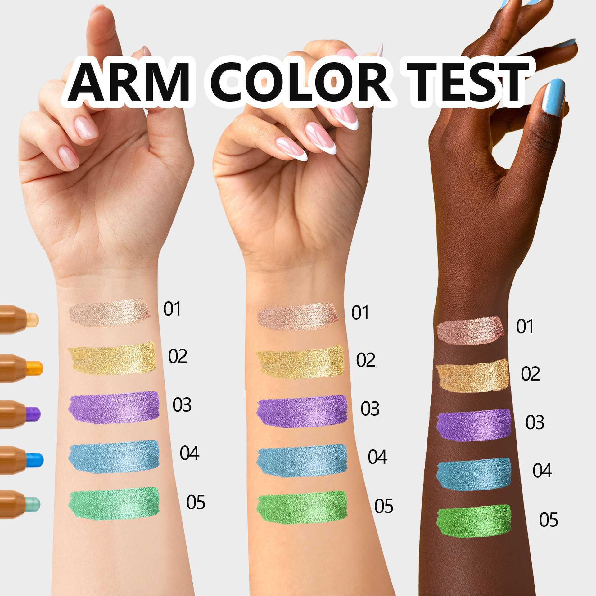 SHCOETY dual-head eyeshadow and eyeliner pen two-in-one lazy person high-gloss eyeshadow stick, waterproof and non-smudging, multi-color cross-border undefined