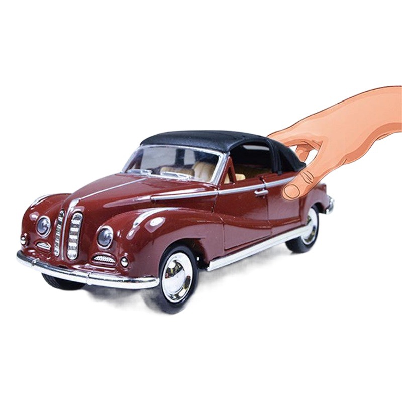 Paso 1:32 aleación retro clásico modelo de coche decoración de coche de juguete para niños coche de juguete