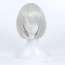 尼尔机械纪元 NieR Automata 女主 东京鬼造型款cos银白色假发