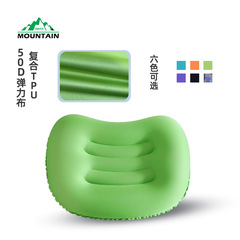Outdoor ultra-light inflatable pillow TPU neck pillow inflatable sleep pillow office leisure backrest bedding camping pillow