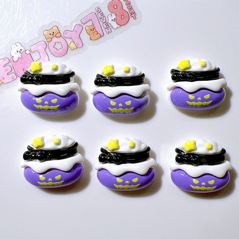 Ruiya 樹脂アクセサリー diy アクセサリー手作り素材靴バックル水カップステッカークリーム接着剤ヘアアクセサリーハロウィンゴースト|undefined