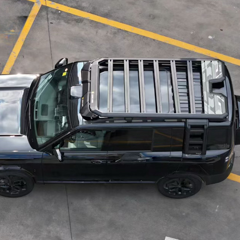 Equation Leopard Titanium 7 Roof Rack Ladder Mech Backpack Explorer Outdoor Off-Road Modified Roof Platform