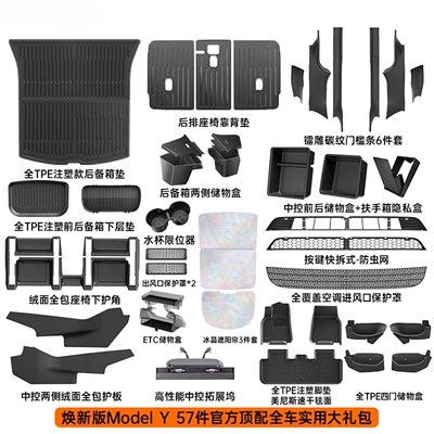 Ayaqaltılar (Kovriklər), of Tesla Modely/Yl Interior Tpe Floor