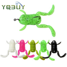 蹬腿蛙5g10g踢水蛙 仿真假饵 黑鱼专杀雷蛙打黑外贸现货