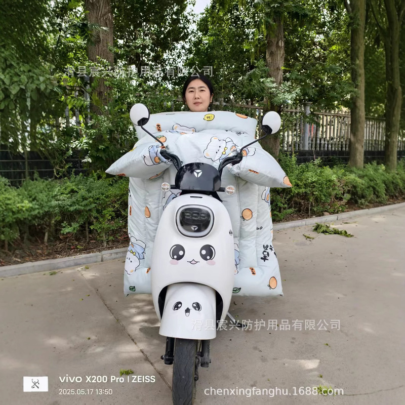 電気自動車の新しい冬用防風キルトは、防寒性、暖かさ、防水性、ベルベットの厚み、防風性を備えています。工場から卸売されています。|undefined
