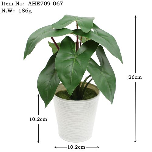 Cross-border new simulated plant potted furnishings Nordic internet celebrity indoor office desktop decoration green plants artificial flowers
