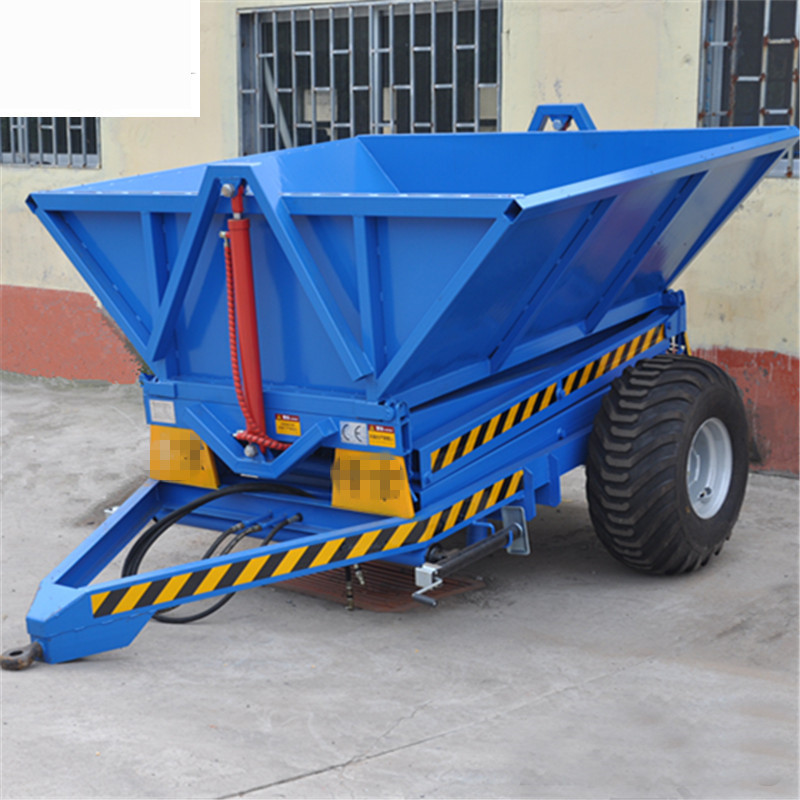 农用2吨液压自卸拖车 升降式椰子拖车 液压升降拖车 拖拉机挂车