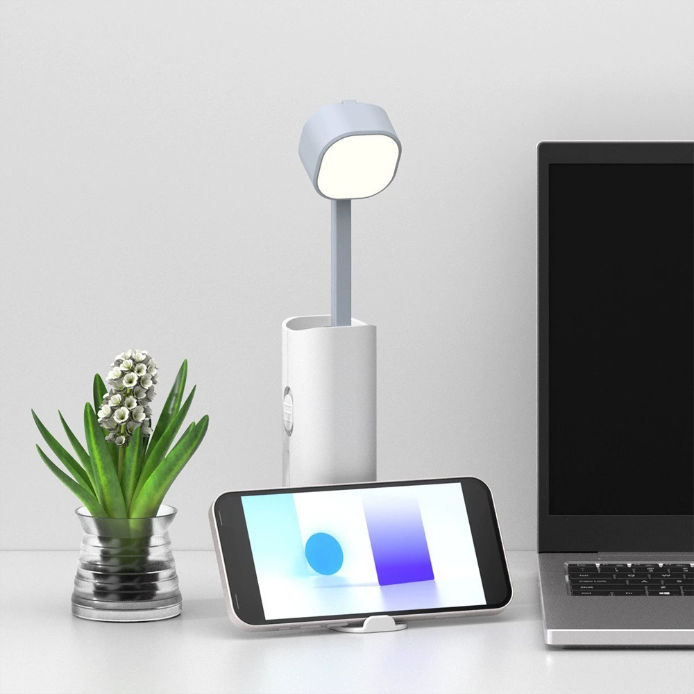 Table lamp Creative, portable LED reading light and flashlight, eye-protection, rechargeable (1200–5000 mAh)