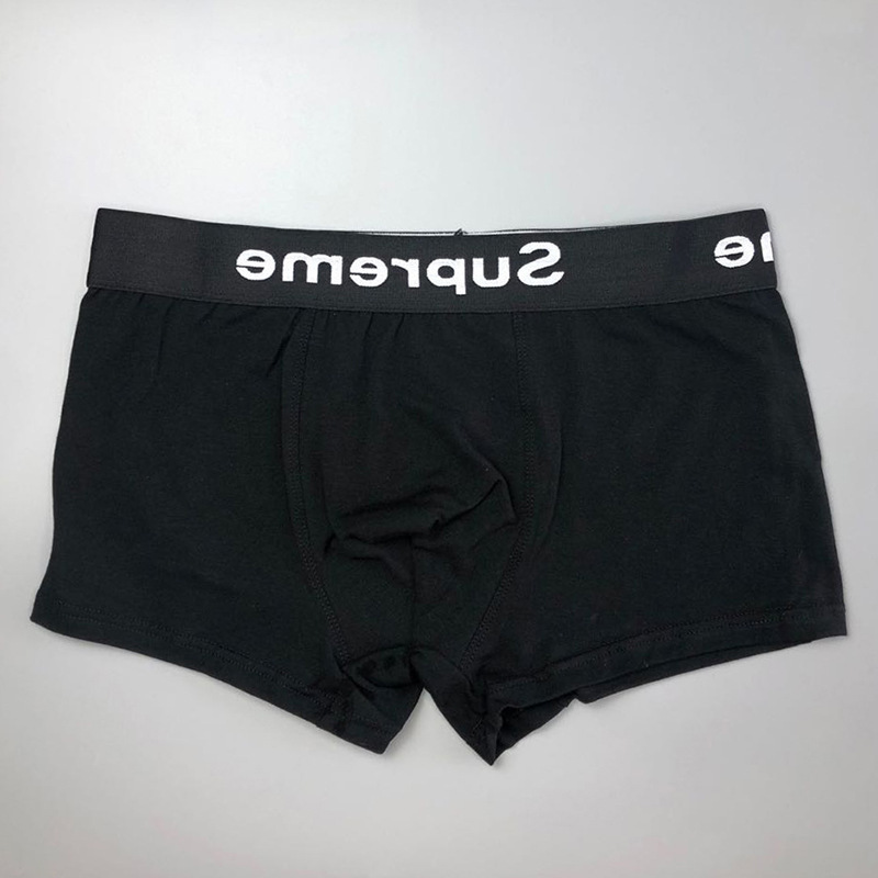 Ropa interior masculina de moda para estudiantes, color sólido, transpirable, que absorbe la humedad, pantalones de cuatro esquinas para jóvenes, bóxer personalizado: una pieza de generación 1