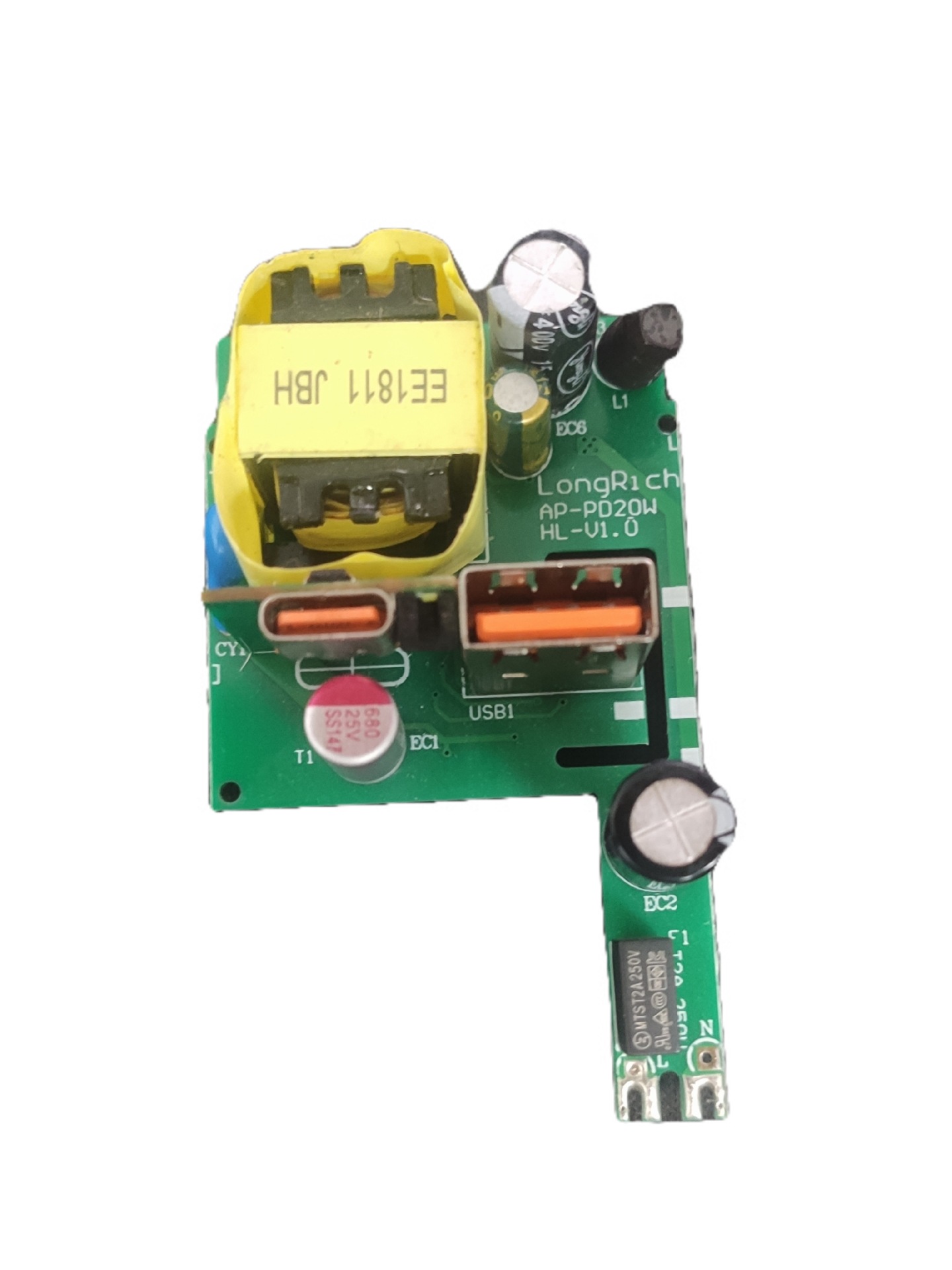 电源工厂排插USB方案PD3.0快充type-c多功能转换器电子工厂直供