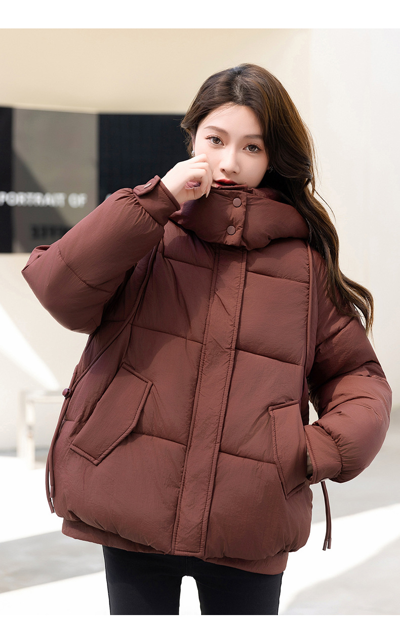 Dames donsjas modieus losvallend dik gewatteerd jasmodel_voghion.com