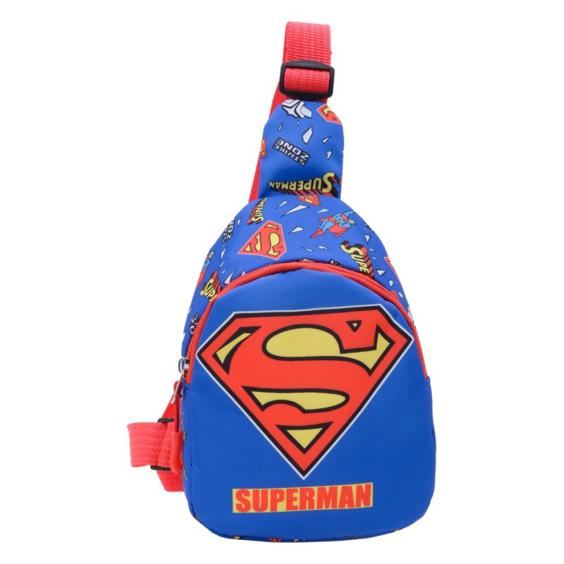 Cartoon Children's Chest Bag, Cute Kindergarten Backpack, Children's Fashion Cross-Body Bag, Ultra-Light Nylon Shoulder Bag