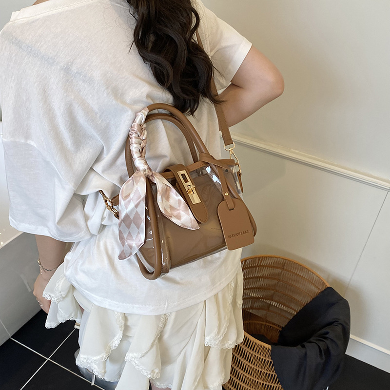 Bolso de mano ultra caliente transfronterizo para mujeres 2025 nuevo nicho Zhongzhong colza cesta retro viaje bolso de cubo de transporte