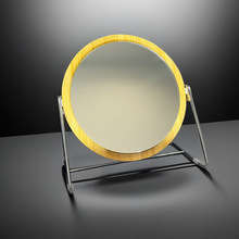 新款梳妆台桌面镜美妆网红宿舍圆形方形化妆镜子ins风一件代发