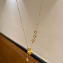 春季混批爱心小众锁骨链