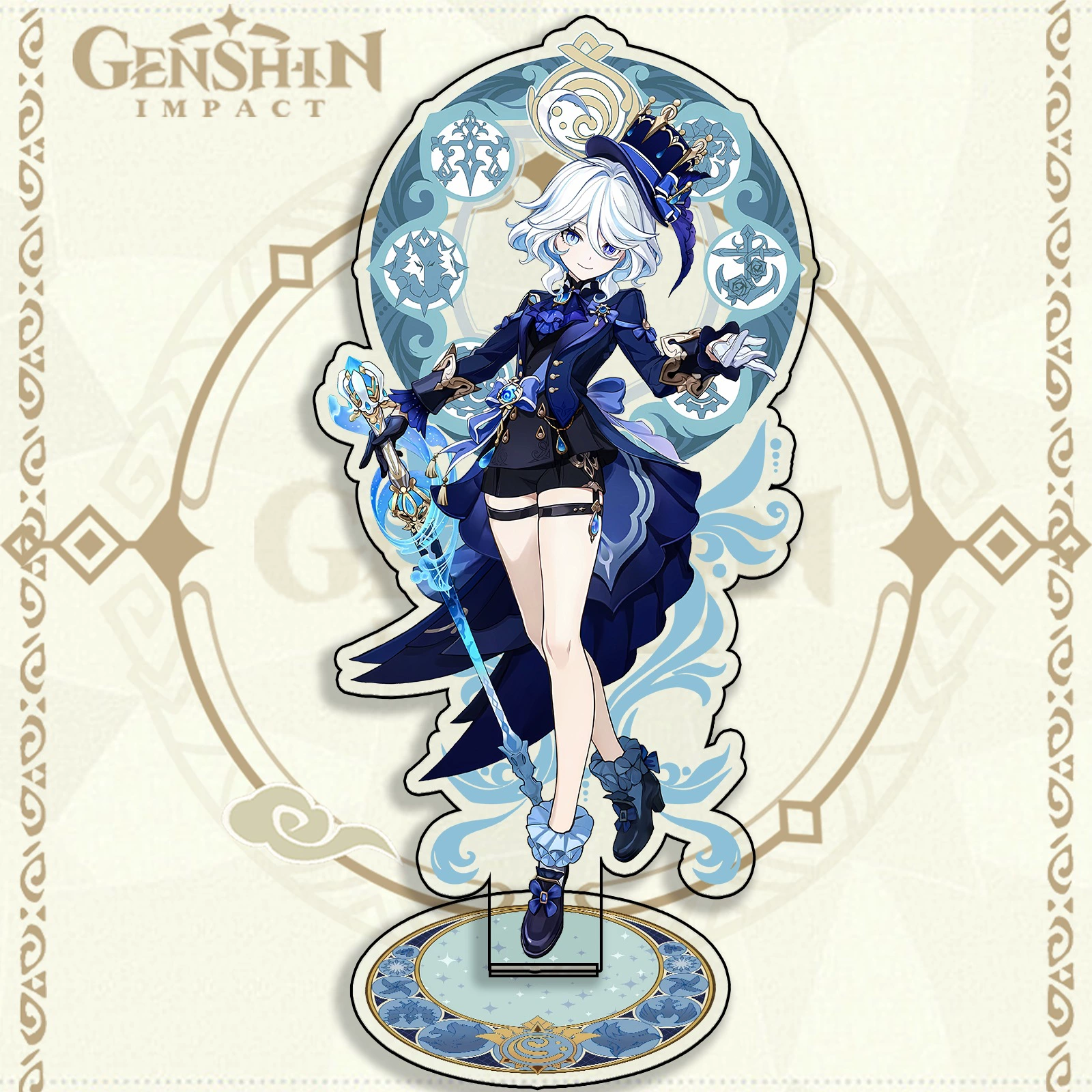 Акриловая подставка (Genshin Impact) Funingan/Nasida, фигурка ~15 см, коллекционная