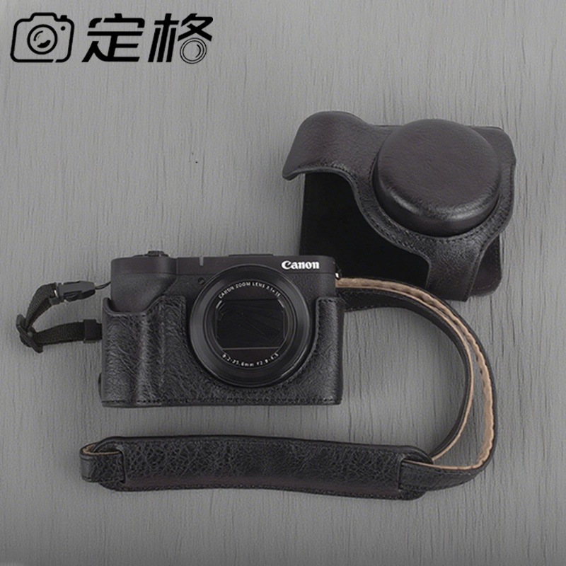 Suitable for Canon V1 Camera Bag, Detachable Base Leather Storage Bag, Camera Protective Case Leather Bag, Digital Accessories