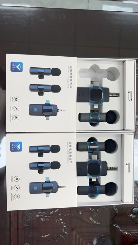 クロスボーダー無線クリップマイクK8K9K35携帯電話中継ミニマイク録音集音ノイズ|undefined