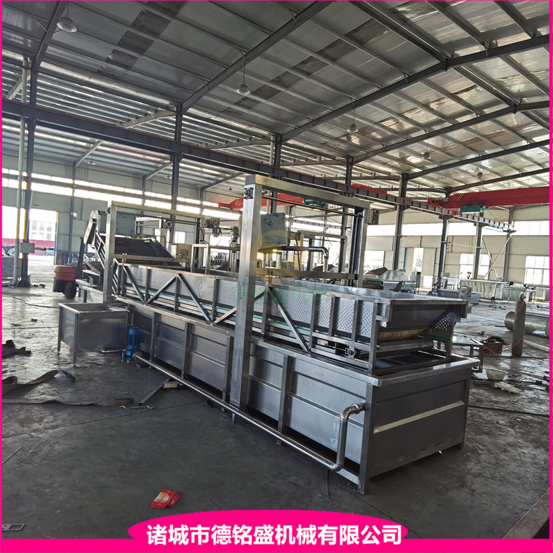 鸭脖鸭翅升降式解冻线 肉类不锈钢解冻气泡清洗机 鸡爪子解冻线