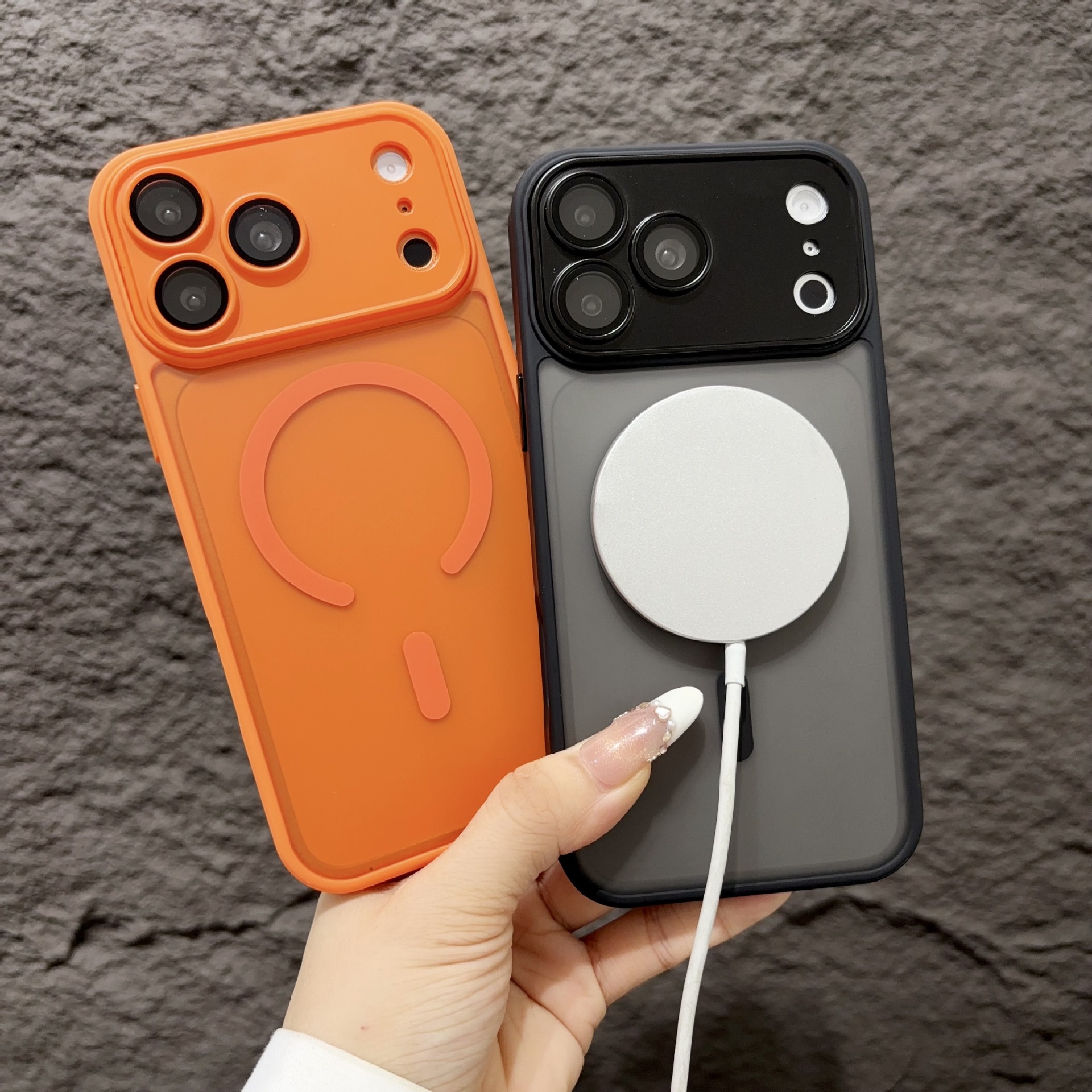 Funda Magnética para Celular para iPhone 17 / 18 Pro, PC, Mate, Anticaídas