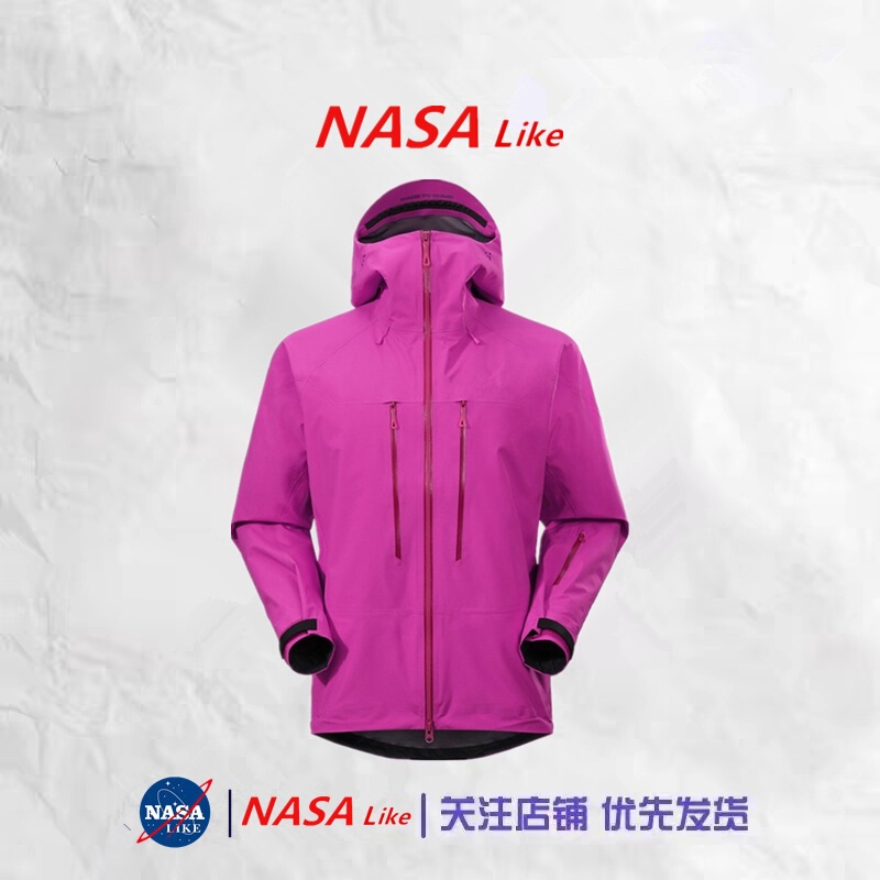 NASALIKE太阳石同款博格达Q60中国登山MONT-X PRO户外石家冲锋衣|undefined