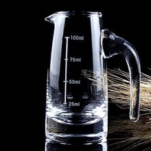 厂家直供100ml精白料七字壶五粮液分酒器中高端酒具丝印烤贴花