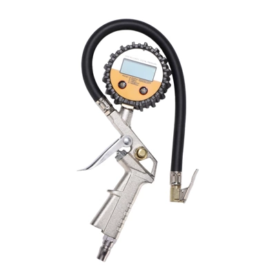 Manufacturer's high-precision car tire inflating gun with digital display tire pressure gauge, pointer-type tire pressure inflating gun (Air pressure gauge/tire pressure gauge) - digital-display-model