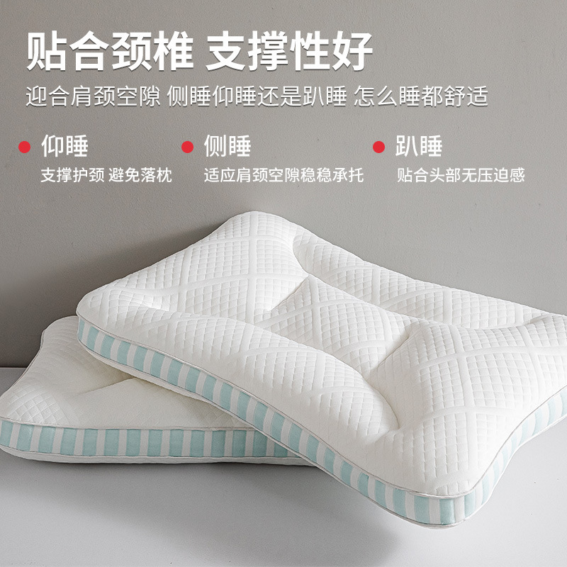 深睡记忆枕头枕芯护颈椎助睡眠成人睡觉专用软整头家用一对装批发|undefined