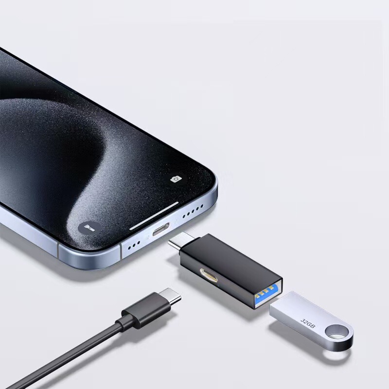 Type-c - USB プラス PD 充電多機能ハブコンバータ OTG アダプタ U ディスク拡張ドック外部電源|undefined