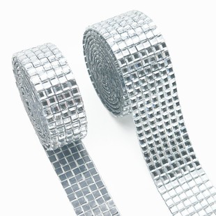 New crystal glass drill strip jewelry accessories rhinestone stickers DIY hot melt adhesive drill belt clothing accessories stickers drill