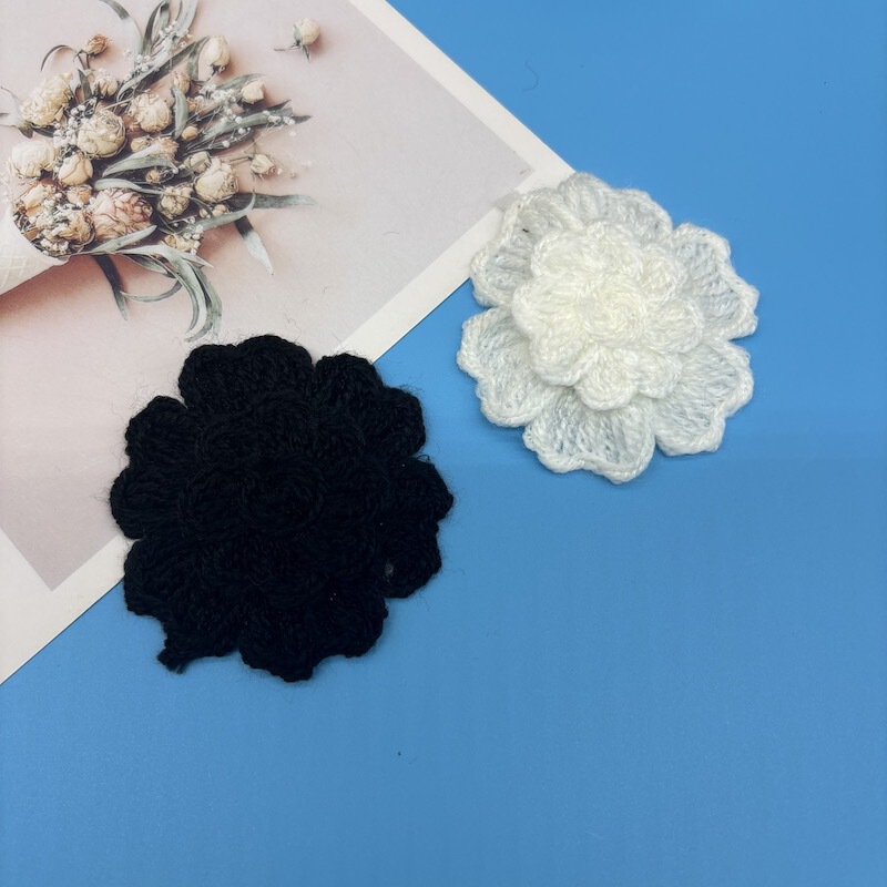 Computer Three-In-One Disc with Embroidered Stereo Corsage, Winter Clothing, Home Clothes, Appliqué Pajamas, Decorative Export Clothing Accessories Computer Three-In-One Disc with Embroidered Stereo Corsage, Winter Clothing, Home Clothes, Appliqué Pajamas, Decorative Export Clothing Accessories