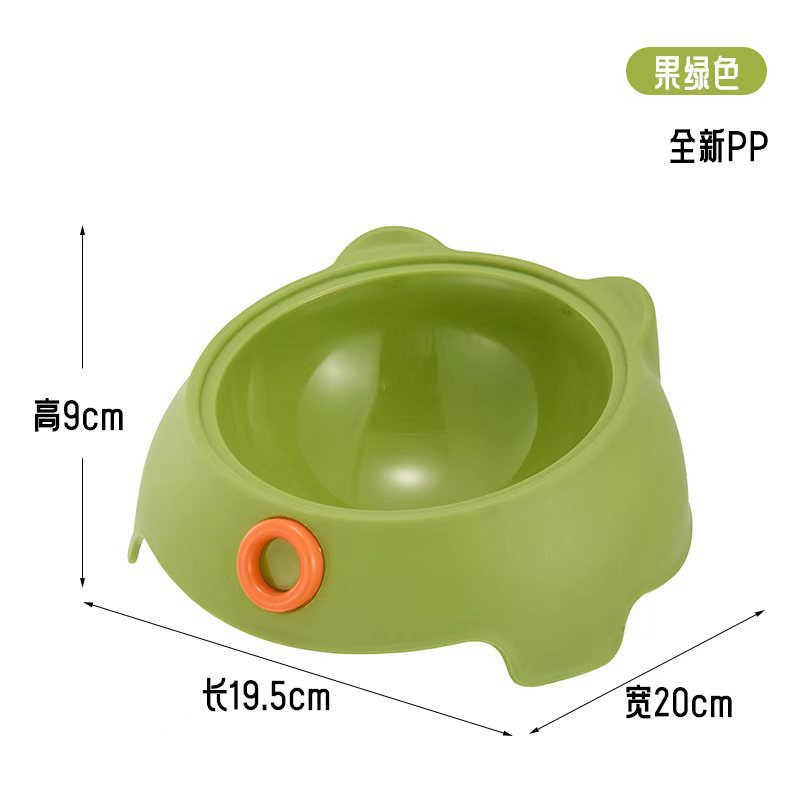 Taco para gatos, tazón para perros, acero inoxidable, tazón para perros de gran capacidad, tazón para mascotas antideslizante, tazón para mascotas de 15 °, tazón para gatos de cuello