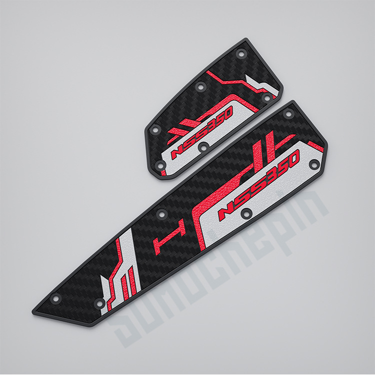 Suitable for Honda NSS350 Fosha FORZA350 Modified Foot Pedal Rubber Anti-slip Anti-drop Decorative Foot Pad Accessories