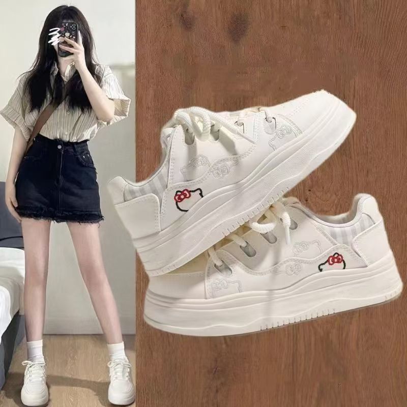 2025ins pequeñas zapatos deportivos de pan de palamina universales parejas de estilo casual estudiantes zapatos antideslizantes para mujeres