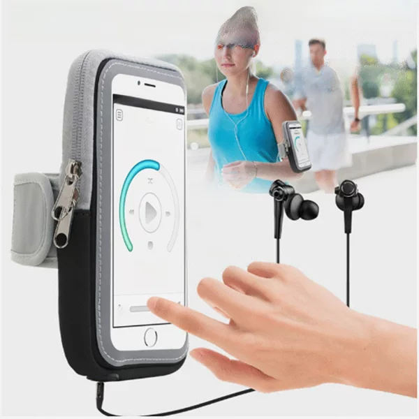 For Huawei Outdoor Sports Arm Bag Running Mobile Phone Arm Bag Fitness Multifunctional Touch Screen 5.5 Universal Arm Bag