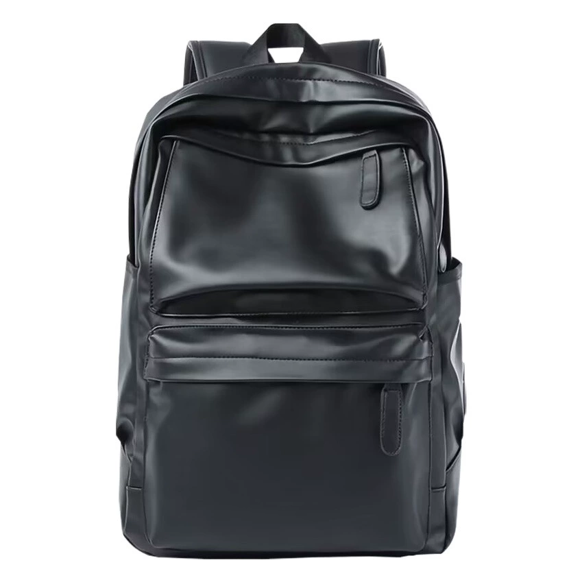 Мужской рюкзак, кожаный дорожный рюкзак большой емкости для средней школы, средней школы, колледжа, школьный рюкзак, модная мужская сумка, Компьютерная сумка