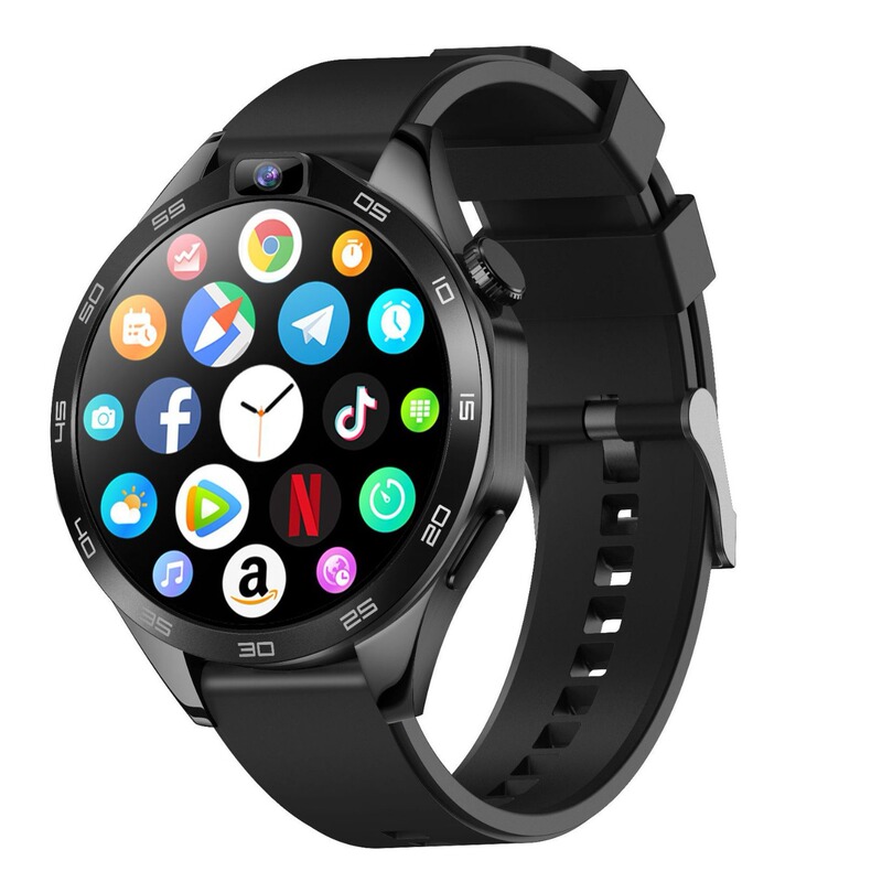 X11 Large Round Screen Card Phone Watch 1.85 "Smart Watch smartwatch Front and Back Double Heart Rate