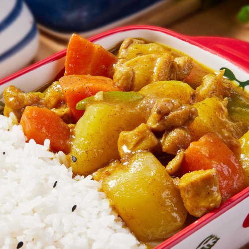 Senzhuang Farm Products Curry Sauce 120g*3 bags household commercial curry chicken seasoning package curry block powder flagship store