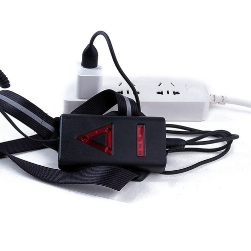 Cross-border night running light, new model running light, USB charging chest light, cycling light, wearable running light, safe night running