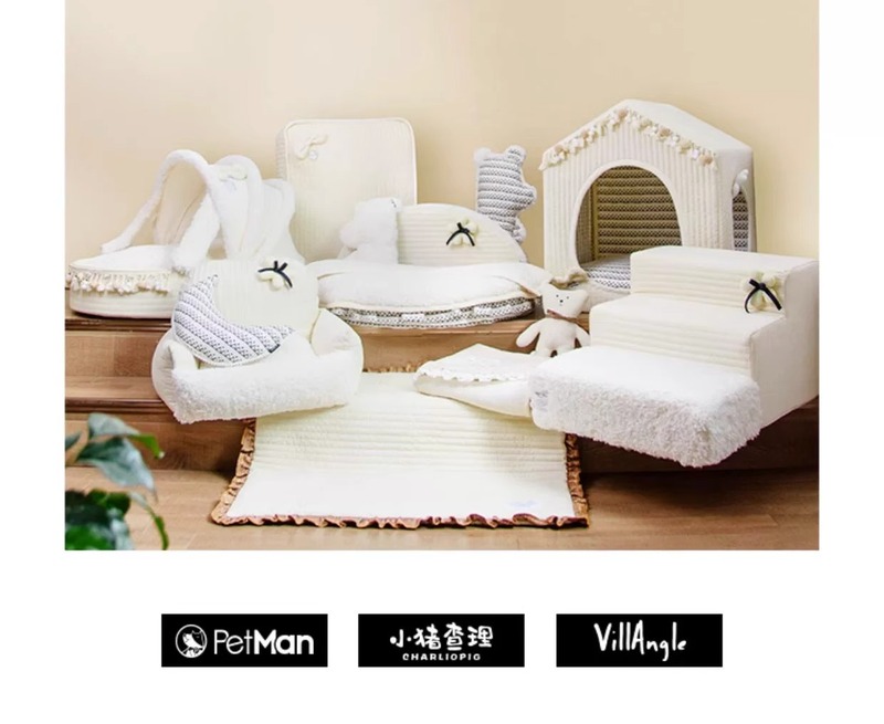petman小型犬宠物帐篷窝马尔济斯网红冬季保暖封闭狗窝别墅可拆洗|undefined