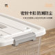 Storage box storage household clothes extra large plastic storage box transparent finishing box clothing storage box wholesale
