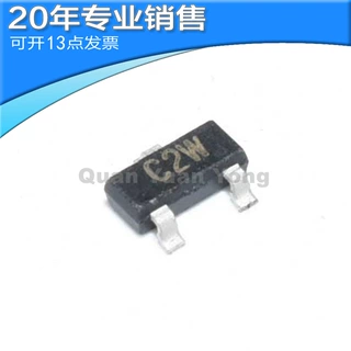 全新HSMS-2822-TR1G 丝印C2W SOT23 贴片肖特基二极管 射频二极管